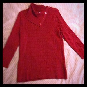 NWT Women’s Chili Red lightweight sweater